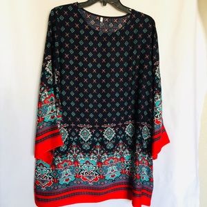 NWOT Women’s Moroccan Lightweight Linen Tunic Top